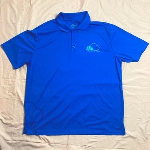 Landmark cloud technologies collar blue shirt